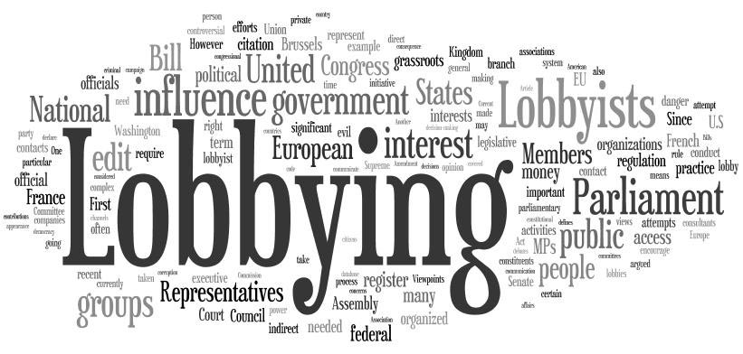 lobbying